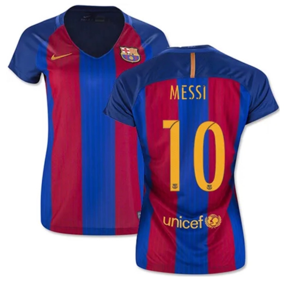 Authentic Barcelona Lionel Messi Nike Women’s Jersey 2016/17 Brand New w/ tags